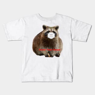 Cover Your Snout Kids T-Shirt